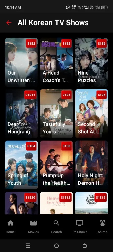 ChipsFlix APP Screenshort